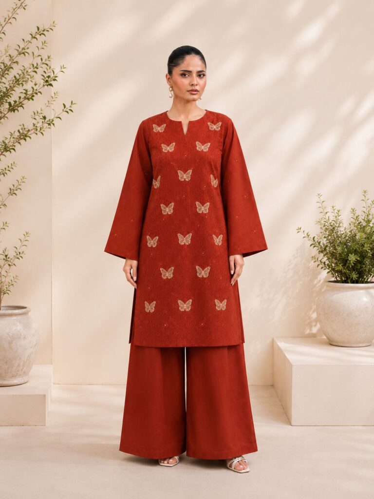Butterfly Binyousaf EMB 2PC BBA2603