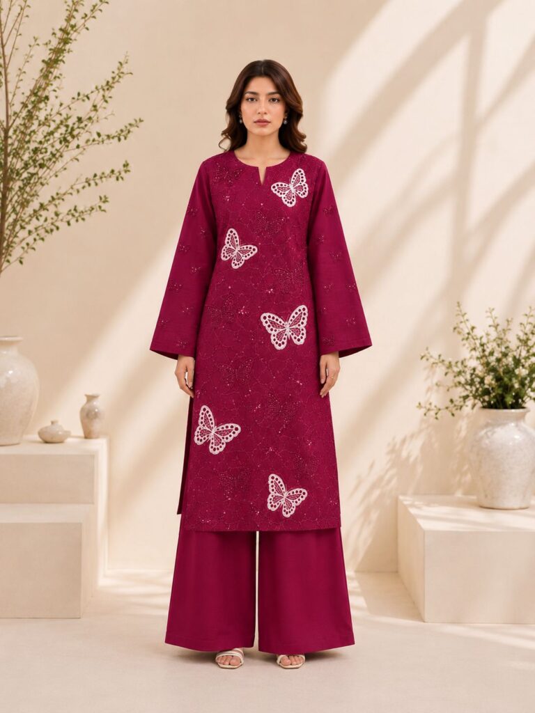 Butterfly Binyousaf EMB 2PC BBA2606