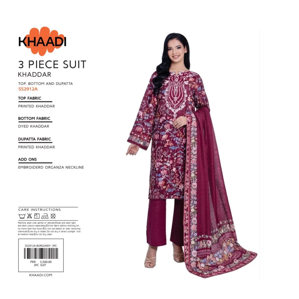 Khaadi Khadar EMB 3PC KEMA2603
